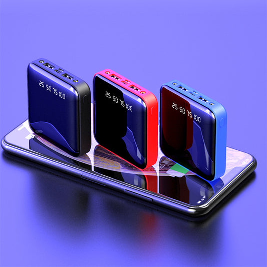 Mini 20000mAh Mirror Display Power Bank