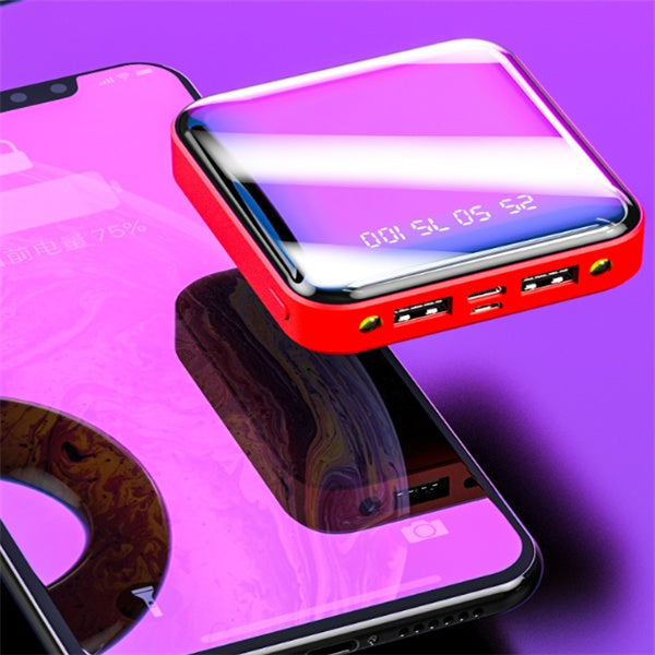 Mini 20000mAh Mirror Display Power Bank