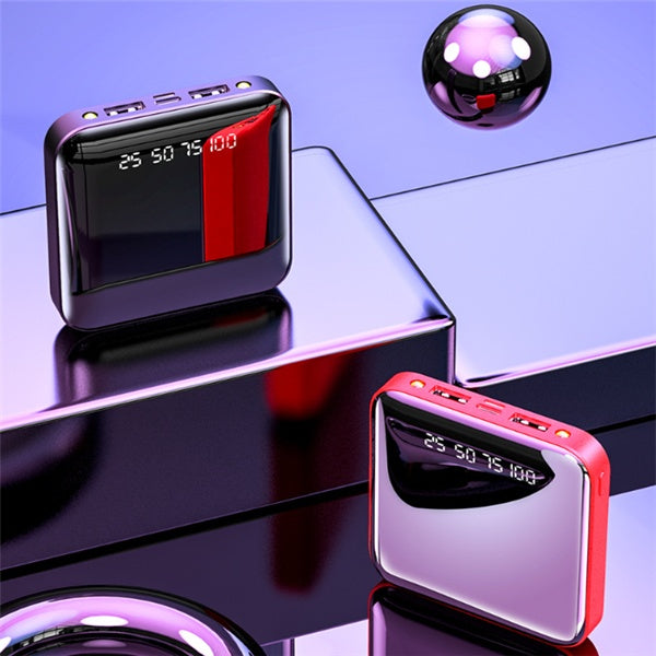 Mini 20000mAh Mirror Display Power Bank