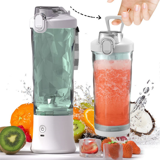 Portable Mini Blender – 6 Blades for Smoothies & Shakes