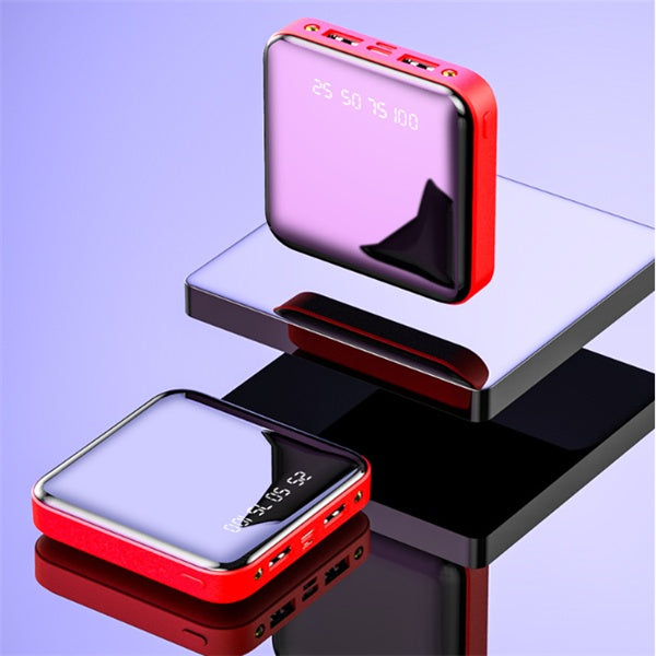 Mini 20000mAh Mirror Display Power Bank