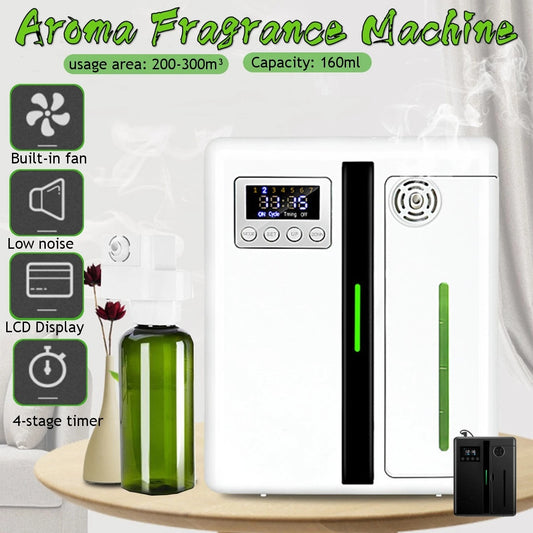 Smart Scent Diffuser – 160ml Waterless Air Aroma Machine