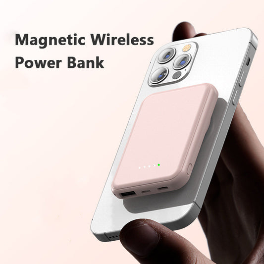 5000mAh Magnetic Wireless Power Bank – Mini & Fast Charging